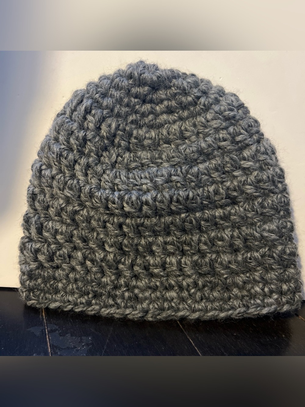 Chunky Knit Beanie - Gray